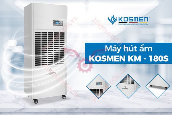 Máy hút ẩm không khí công nghiệp Kosmen KM180S