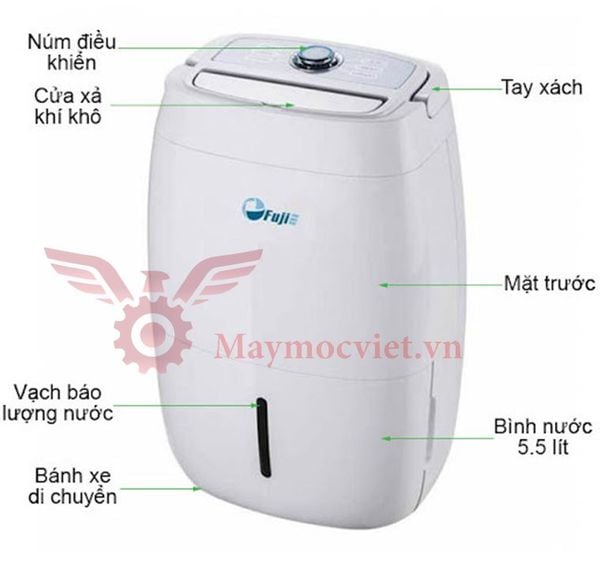 Máy hút ẩm dân dụng FujiE HM920EC