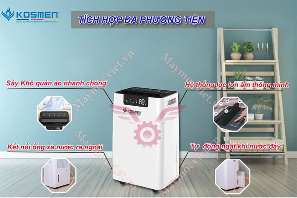 Máy hút ẩm không khí Kosmen KM60S