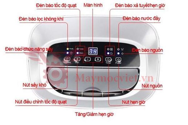Máy Hút Ẩm Dân Dụng FujiE HM918EC