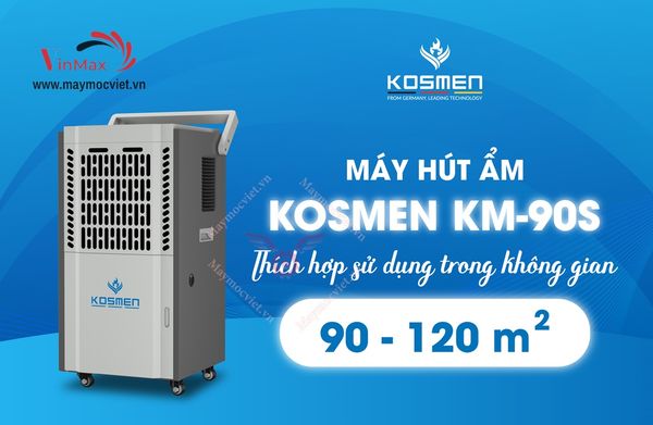 Máy hút ẩm công nghiệp Kosmen KM90S