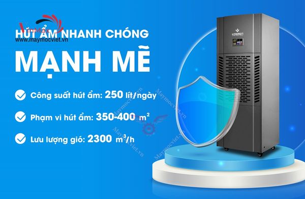 Máy hút ẩm công nghiệp Kosmen KM250S