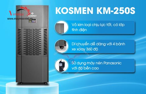 Máy hút ẩm công nghiệp Kosmen KM250S