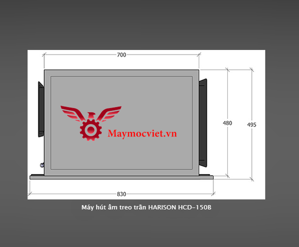 Máy hút ẩm treo trần Harison HCD-150B