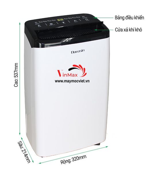 Máy hút ẩm Dorosin ER-618C (18 lít/ ngày)
