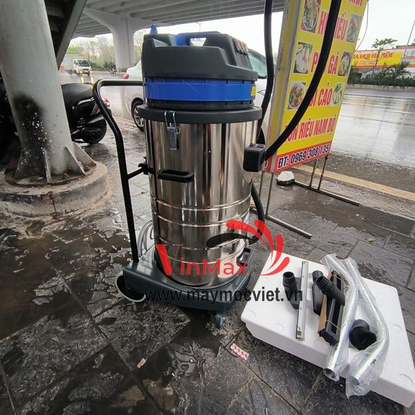 Máy hút bụi công nghiệp  2 trong 1 Camry 80 lít BF585-3