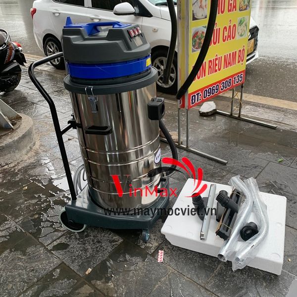 Máy hút bụi công nghiệp  2 trong 1 Camry 80 lít BF585-3