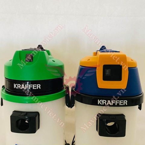 Máy hút bụi nước Kraffer KF130 thùng nhựa ABS
