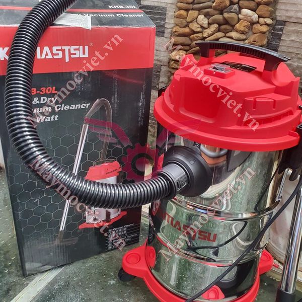 Máy hút bụi công nghiệp khô và ướt KAMASTSU KHB 30L