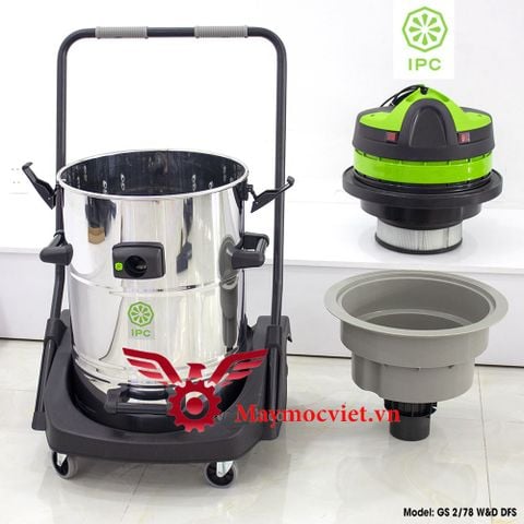 Máy Hút Bụi Công Nghiệp IPC GS 2/78 W&D DFS