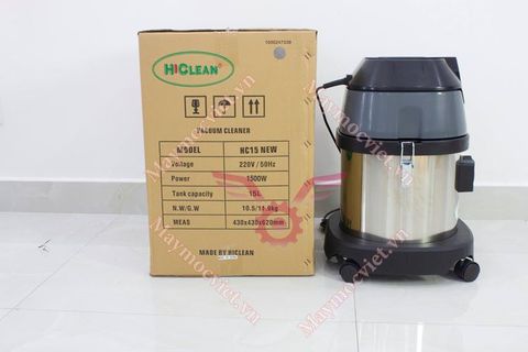 Máy hút bụi công nghiệp HiClean HC15 NEW
