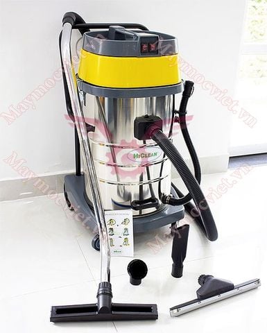 Máy hút bụi Hiclean HC70 thùng inox 70L