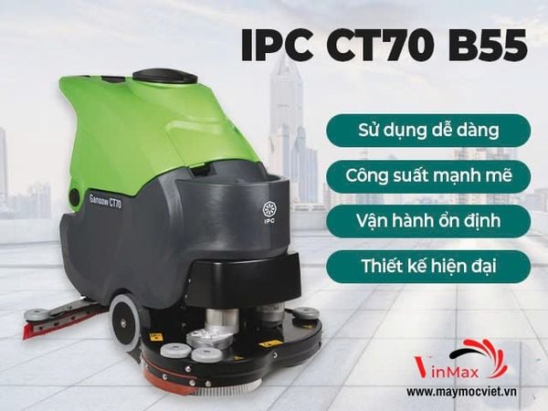 Máy chà sàn liên hợp IPC CT70 B55