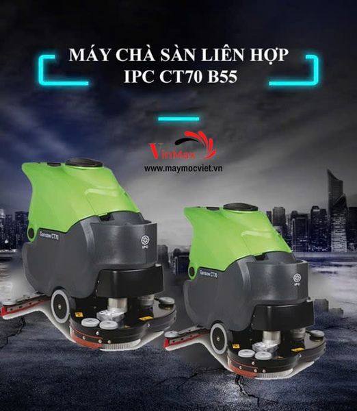 Máy chà sàn liên hợp IPC CT70 B55