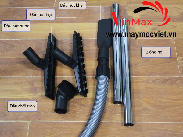 Máy hút bụi công nghiệp Jetta JET98-2B (T100-70) 70 lít