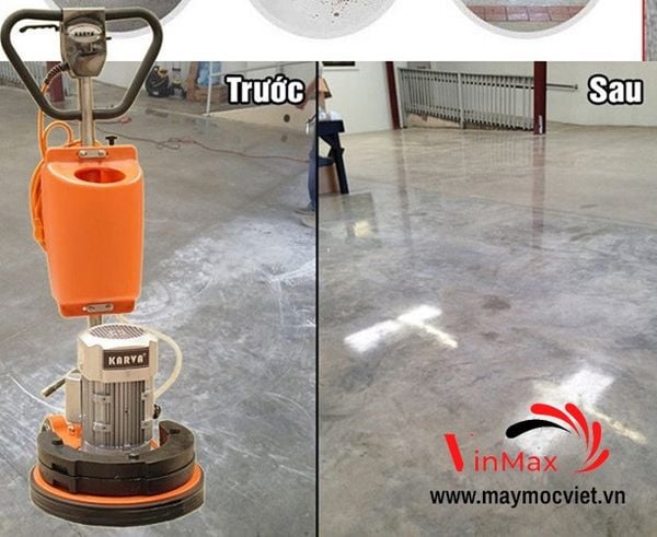 Máy mài sàn tạ công nghiệp Karva KVG-17F
