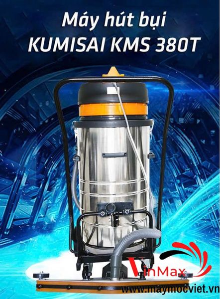 Máy hút bụi công nghiệp Kumisai KMS380T
