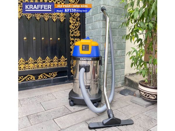 Máy hút bụi công nghiệp KRAFFER KF130 (inox)