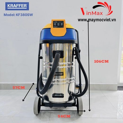Máy hút bụi nhà xưởng Kraffer KF380SW