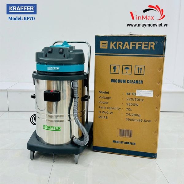 Máy Hút Bụi Công Nghiệp Kraffer KF70
