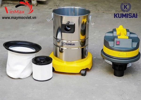 Máy hút bụi công nghiệp Kumisai KMS30H- Hepa