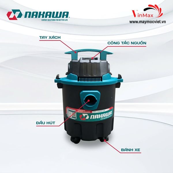 Máy hút bụi mini NAKAWA NK-HB15L