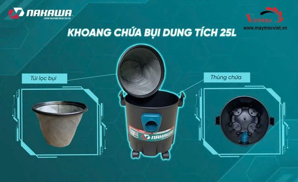 Máy hút bụi mini NAKAWA NK-HB15L