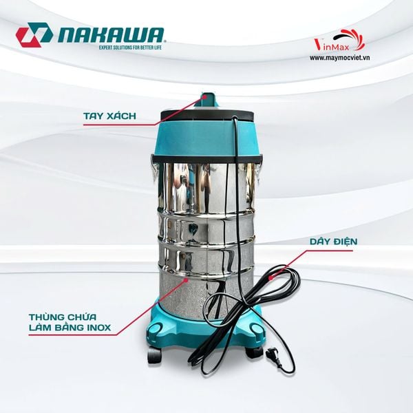 Máy hút bụi công nghiệp NAKAWA NK-HB30L