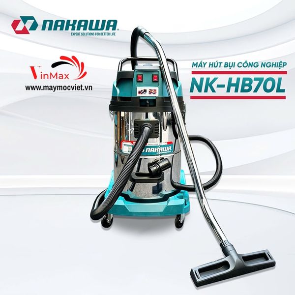 Máy Hút Bụi Khô Ướt 70L NAKAWA NK-HB70L