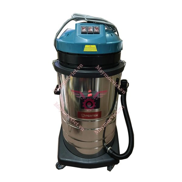 Máy hút bụi công nghiệp Pertek PT80H 4500W- 3 motor