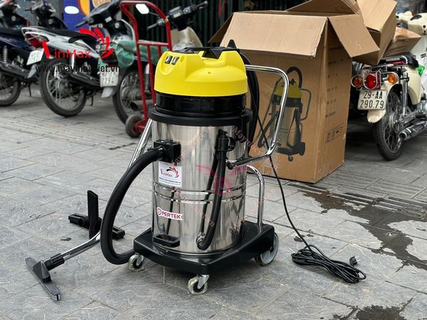 Máy hút bụi công nghiệp Pertek PT70H 3000W- 2 motor 2 lọc