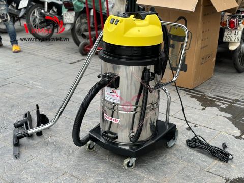 Máy hút bụi công nghiệp Pertek PT70H 3000W- 2 motor 2 lọc