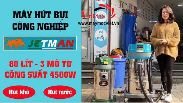 Máy Hút Bụi 80L Jetman 4500W HB80
