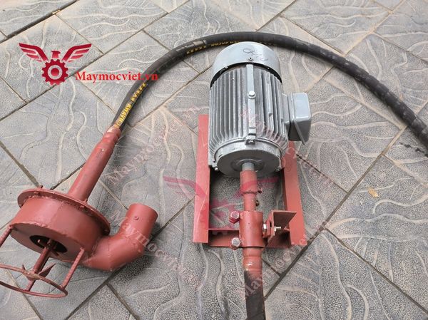 Máy hút bùn dây mềm 3 mét động cơ 3kw 1 pha Turbo TBH33