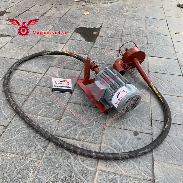 Máy hút bùn dây mềm 3 mét động cơ 3kw 1 pha Turbo TBH33