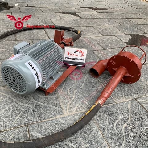 Máy hút bùn dây mềm 3 mét động cơ 3kw 1 pha Turbo TBH33