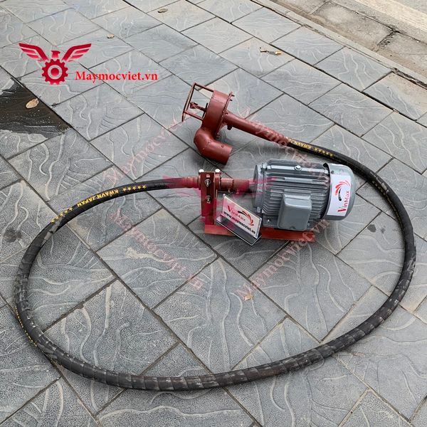 Máy hút bùn dây mềm 3 mét động cơ 3kw 1 pha Turbo TBH33