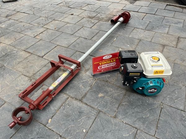 Máy bơm hút bùn, chất thải, hút cát cần cứng động cơ xăng 6.5HP VMB65