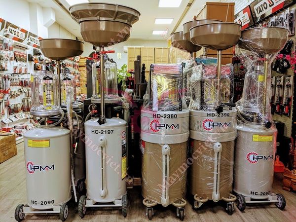 Máy hút dầu thải ô tô chạy điện HPMM HD-2390