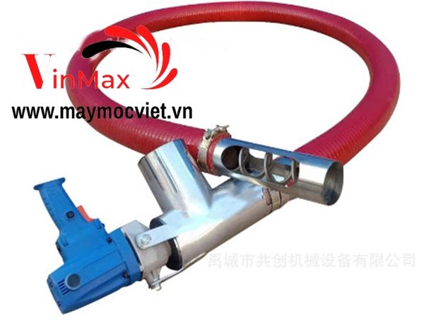 Máy hút hạt nông sản dùng điện cáp mềm 4 mét Kawasaki VMH4000