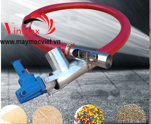 Máy hút hạt nông sản dùng điện cáp mềm 4 mét Kawasaki VMH4000