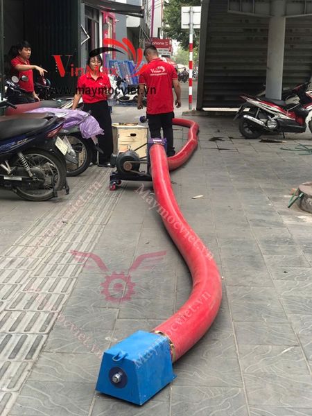 Máy hút nông sản, nguyên liệu 2 đầu 15m công suất 7.5kw Turbo TBH1575