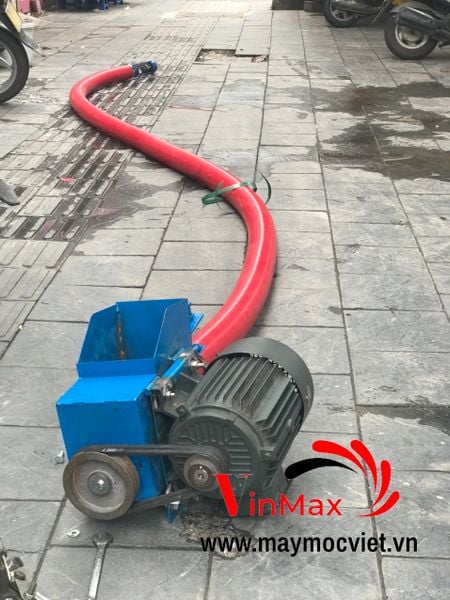 Máy hút hạt, nông sản cáp mềm dài 6m điện 3 pha VMH6380
