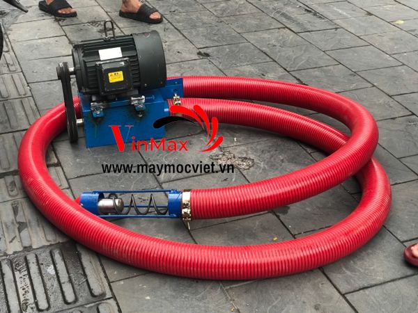 Máy hút hạt, nông sản cáp mềm dài 6m điện 3 pha VMH6380