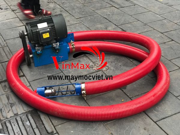 Máy hút hạt, nông sản cáp mềm dài 6m điện 3 pha VMH6380