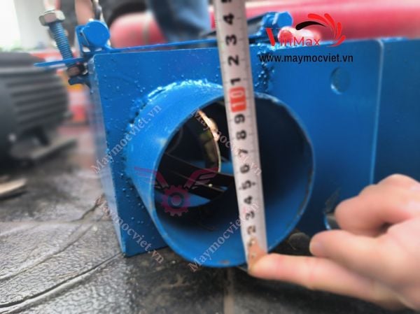 Máy hút nông sản, máy hút ngô thóc lúa, cà phê cáp mềm 9m motor 3kw Vinmax VMH9000