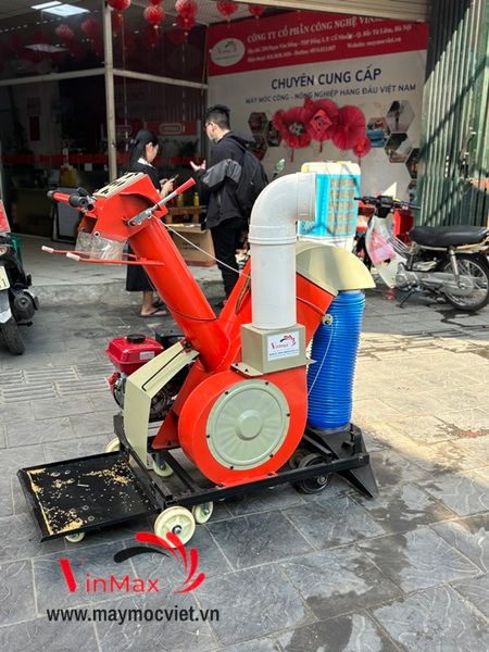 Máy hút hạt đóng bao tự hành Turbo TBH170