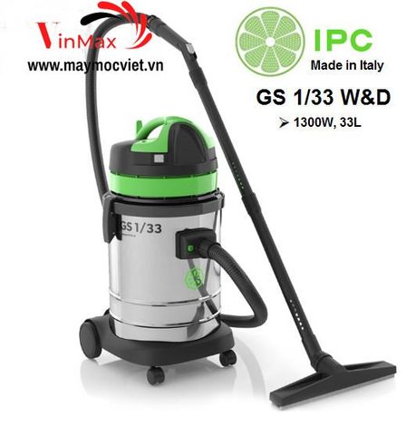 Máy hút bụi khô ướt IPC GS 1/33 W&D