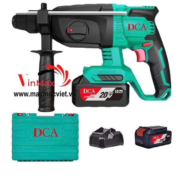 Máy Khoan Bê Tông Dùng Pin DCA 20V ADZC02-26EM (2 Pin 1 Sạc)