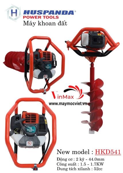 Máy khoan đất Huspanda HKD541